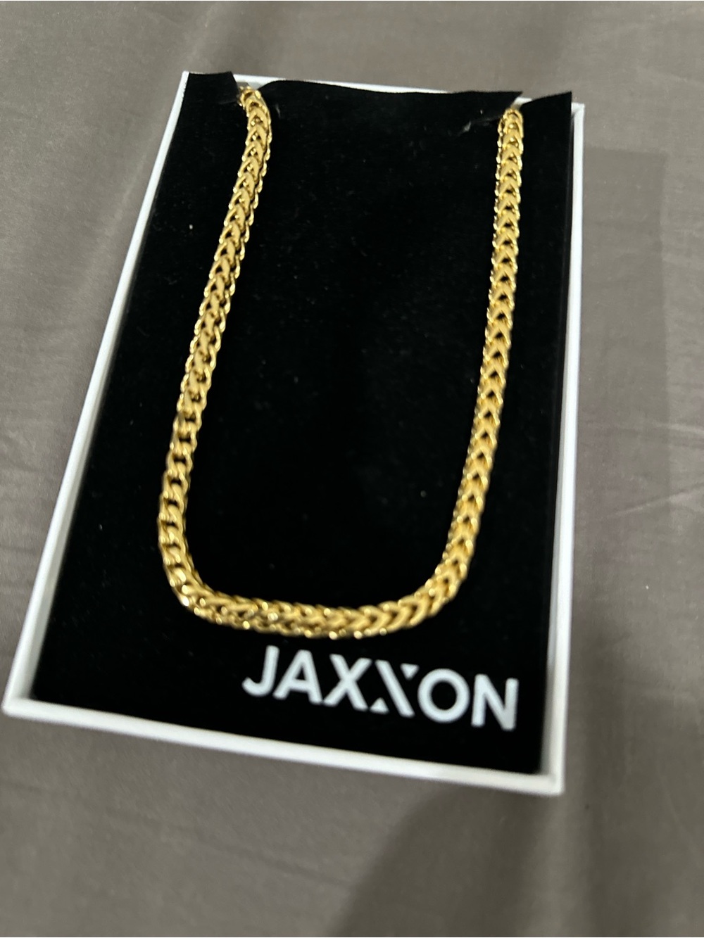 Jaxxon 14k Gold Franco Chain 5mm - Picture 2 of 6